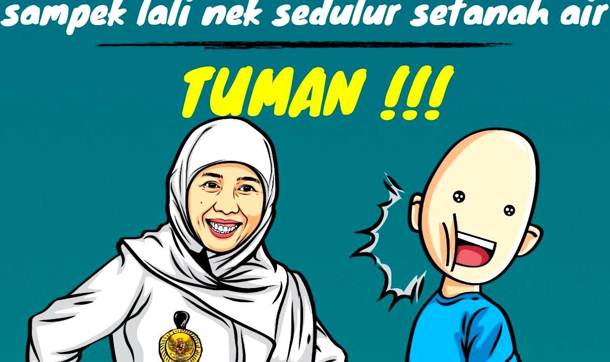 Tuman Hingga Meme Khofifah Tampar Warga Yang Ribut Karena