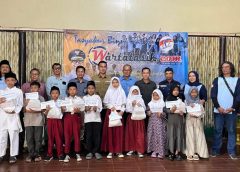 Satu Dekade, Kembali Wartatasik.com Gelar Tasyakur Binn’mat Harlah ke-10 Bersama Anak Yatim Piatu