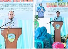 DPPKBP3A Apresiasi Kegiatan Binwil TP PKK Kota Tasikmalaya di Kec. Kawalu