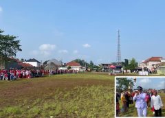 Meriah, Ribuan Warga Kelurahan Tuguraja Hadiri Upacara Pengibaran Bendera HUT RI ke-80