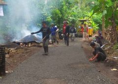 Warga Sumringah, Kades Madiasari Perbaiki Infrastruktur Jalan Dua Kedusunan: Tunjang Pelaku UMKM