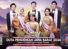 Ruang Bagi Putra Putri Terbaik Jawa Barat, Audisi Duta Pendidikan 2026 Resmi Dibuka: Gratis!