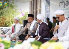 Wabup Asep Hadiri Maulid Akbar Pondok Pesantren Nuurud Dakwah Jayamukti, Kec. Leuwisari