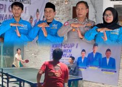 Sambut Hari Sumpah Pemuda, PK KNPI Tamansari Sukses Gelar Turnamen Tenis Meja