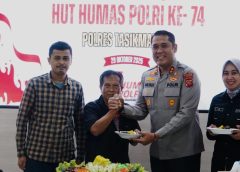 Makin Solid, Polres Tasikmalaya dan Media Rayakan HUT Humas ke-74