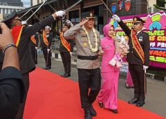 Suasana Khidmat Selimuti Makopolres, Sambut Kapolres Tasikmalaya Baru