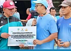 Selain Lari dan Salurkan Sembako BAZNAS, GEMAS juga Gelar Open Donasi untuk Musibah di Bandung Barat