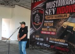 Apresiasi Eksistensi SEV Indonesia, Wakil Ketua DPRD Kota Tasik H. Wahid Sentil Pentingnya Musyawarah Mufakat