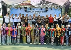 Meriahkan HUT ke-25 Kota Tasik, Walkot Viman Buka Priangan Bamboo Fest 2026: Semangat Industri Kreatif Hijau